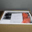 Fluted Night Stand with Charging Station, Wood Nightstand with Large Drawer and Open Storage Cabinet, Mid-Century Modern Bedside Table End Table for Bedroom Closet Office