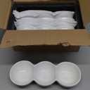 PRETYZOOM Elegant Ceramic Sauce Bowl Versatile Storage Bowl for Food Storage Container Great for Families Restaurants, Pack Of 4