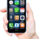 Mini 3G Smartphone Unlocked, 3.0" HD Android Dual Sim Quad Core Face ID Mini Premium Child Small Cell Phone World's Smallest Student Pocket Cellphone, 2+16GB Light Blue