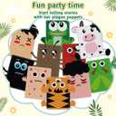 20 Pcs Passover Hand Plagues Puppet Kit - Felt Ten Plagues Hand Puppets for Educational Fun, Perfect Passover Plague Gifts for Pesach Seder Celebration Family Story Time Table Party Supplies
