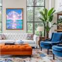 CSZPPQAF Paint by Numbers Kit for Adults Beginner, Rainbow Landscape Paint by Number Kits on Canvas, DIY Easy Acrylic Watercolor Oil Painting by Numbers for Home Wall Decor 16X20inch