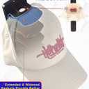 2 Pack Baseball Cap Organizer Can Hold up to 20 Hats for Wall Mount Closet Door Bedroom, Easy to Install Large Capacity Baseball Caps Organizer with Spring Clips, Clean, Space-Saving Hat Storage