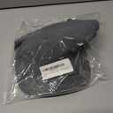 YuMENo Men's Flat Brim Baseball Cap Mesh Back Quick Dry Adjustable Performance Trucker Hats (Gray)