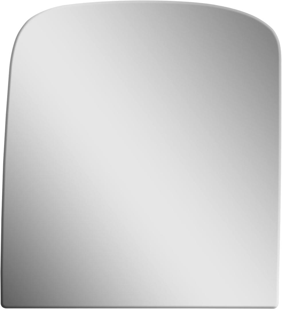 BOOLEE Driver Side Mirror Glass fit for Avalanche, Chevrolet Silverado, Chevrolet Suburban, Tahoe, GMC Sierra, Yukon, Towing Mirror Upper Lens (Chevy GMC Left Upper Gray)