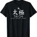 Tai Chi Spiritual Gift T-Shirt, Black, Small 