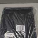 BALEINE File Organizer Box with Lid, Collapsible File Folder Organizer with Plastic Slide, Hanging File Folder Box for Office Document Storage (2 Pack, Black)