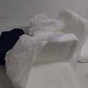 Outdoor Chair Cushions Set of 4: Waterproof & Fade Resistant Patio Furniture Cushions - 18.5L x 16W x 2H Inch Non Slip Round Corner Seat Cushion Pads with Removable Cover for Garden Yard, Navy Blue