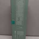 Wireless Keyboard and Mouse, 2.4GHz Cordless Silent Keyboard Mouse Combo, Optical Mouse, Plug and Play USB Receiver, Compatible with Windows, Mac, Laptop, and PC  Ideal for Office UseBlack Green