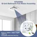 769RFT B Unit, 87546000 B-Unit Motor Assembly Compatible with Broan NuTone 679RL B Unit, 769RF, V769RF, 763RL/769RL A Unit Ventilation Fans, nutone 769rf b Unit Replacement Motor