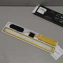 EZVALO Picture Light for Wall, 4800mAh Rechargeable Wireless Remote Lights, 16'' Dimmable Magnetic LED Art Painting Light with 3 Color Temps, Display for Gallery, Living Room, Bedroom, Hallway (Gold)