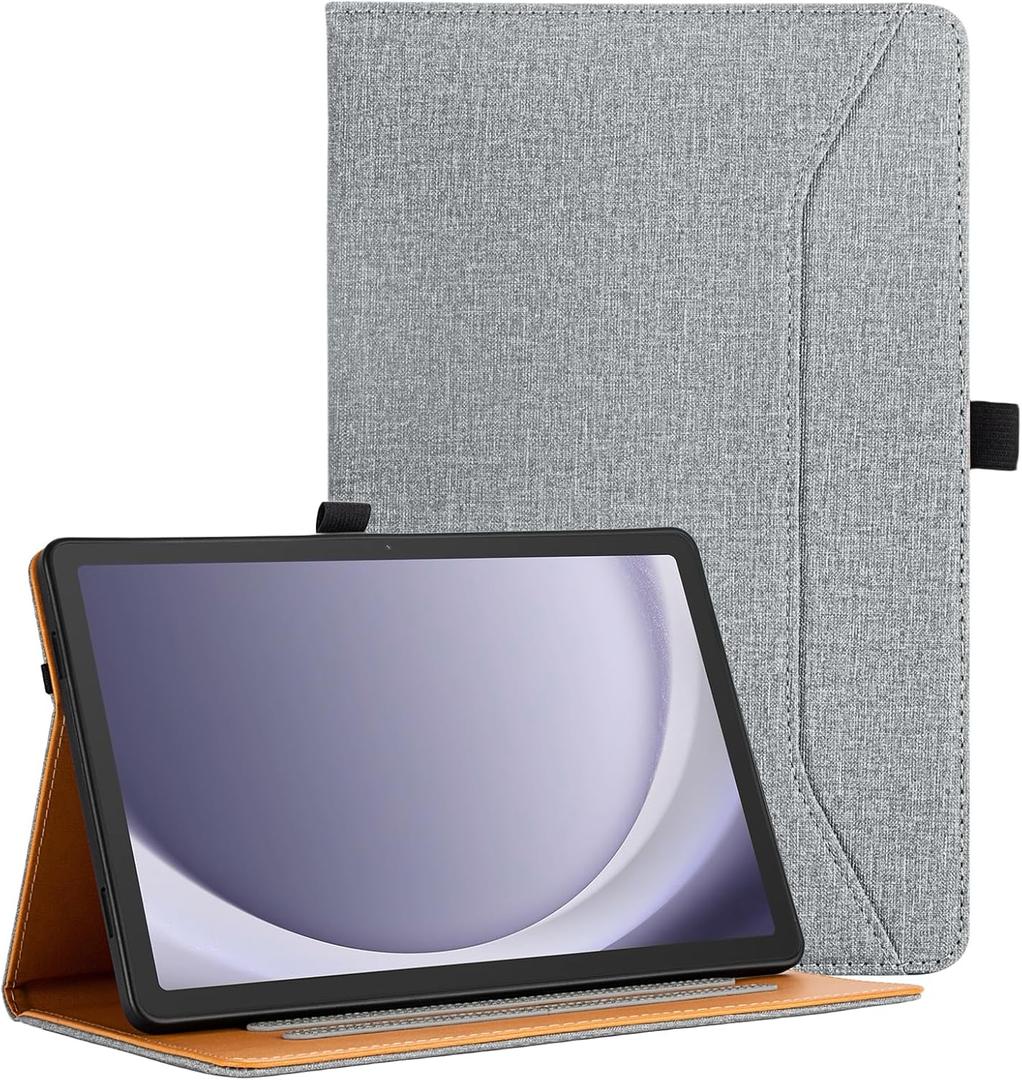 for Samsung Galaxy Tab A9 Plus Case Multiangle Stand for Samsung Tab A9 Plus Tablet Case 11 Inch SM-X210/SM-X216/SM-X218,Gray
