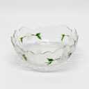Glass Flower Bowl