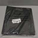 Samsill Vintage Leather Binder, 1 Inch Round Ring (Holds 200 Sheets), Letter Size 8.5x11 Documents, Professional Organizer Portfolio, No Zipper, Black