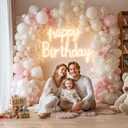 White And Pink Balloon Arch Kit, Party Decor, Coquette Birthday Decorations, 5/10/ 12/18 Inches Pink Bow Balloon for Bridal Baby Shower Girls Birthday Wedding Decorations Supplies (70 PCS)