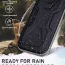 Carrying Case for Nintendo Switch 2 Model(2025), Portable Hard EVA Shell Travel Pouch with 10 Game Card Slots, Velvet Interior, Mesh Pocket, Water-Resistant Fabric, Lightweight Carrying Bag, Black