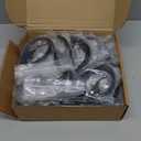 Weewooday 20 Pack Walkie Talkies Earpiece with Mic Radio 2 Pin Acoustic Tube Headset Earpiece Compatible with Baofeng UV-5R Retevis H-777 RT1 RT21 RT22 Arcshell AR-5 2 Way Radio