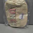 Lunch Bag for Women Insulated For Men PU leather Small Office Work lunch with Chenille Letters Leakproof Freezable Cooler Reusable Portable Box (White)