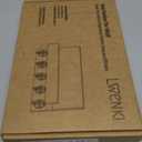 Key Holder for Wall, Decorative Key and Mail Holder with Shelf Has Large Hooks for Bags, Coats, Umbrella  Paulownia Wood Key Hanger with Mounting Hardware (9.8W x 6.7H x 4.2D) (Black)