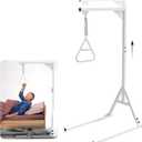 Bed Trapeze, Trapeze Bar for Bed Mobility Sturdy Bed Trapeze for Elderly and Patient Bed Pull Up Medical Trapeze Bars Assist Individual with Transferring Or Repositioning Safely and Easily