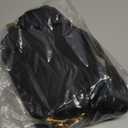 EVVE Crossbody Bags for Women Trendy Triple Zip Small Crossbody Camera Bag Purse with Wide Guitar Strap (Black)