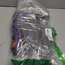 IVY&LANE No Pull Dog Harness for Large Dogs, Dog Vest Harness with Leash, Safety Belt and Storage Strap, Fully Adjustable Harness, 360 Reflective Strip, Soft Handle (Purple, XL)