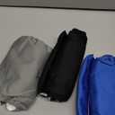 CuteBone Dog Diapers Male Washable Belly Band for Male Dogs Wraps Black 3pcs a Pack DM54XS (XS(9"-11"))