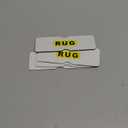 Rug Carpet Non Slip Grippers, Reusable Double Sided Carpet Tape Pads, Strong Adhesive Grippers for Area Rugs, Keep Corners Flat, No Damaging for Floor Removable, 16Pcs