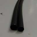 Bonpally Curved Shower Curtain Rod for Bathroom, 40-72 Inches Adjustable Curved Shower Rod, 0.9MM Aluminum Shower Curtain Rod with Rotating Brackets for Extra Shower Space, Need to Drill, Black