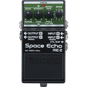 Boss RE-2 Space Echo Delay and Reverb Effects Pedal