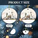 2 x Nativity Scene Ornament 2025  Holy Family Ornament  Mary Joseph Baby Jesus Keepsake  Christian Religious Christmas Dcor  Inspirational Faith Gift for Believers, Church, Family, Friends