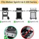 Flavorizer Bars Burner Grill Replacement Parts for Weber Spirit