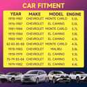 Air Conditioning A/C Condenser Compatible with Chevrolet Monte Carlo 5.0L 1978-1987, Monte Carlo 5.7L 1981-1984, El Camino 5.0L 1976-1987, El Camino 3.8L 1978-1984 & More Replace 52499072