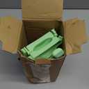 2 In 1 Dumpling Maker Press Kitchen Empanada Maker Press Mold Manual Pastry Dumpling Wrapper Machine for Chinese Food, Empanada, Ravioli, Pierogi, Hand Pie (Green)