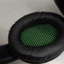 BINNUNE Gaming Headset with Mic for PS4 PS5 Xbox Series X|S Xbox 1 PC NS, Wired Gaming Headphones with Microphone for PS 4|5 Xbox1 (Black Green)