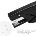 Amazon Basics Effortless Handheld Plier Stapler, 25 Sheet Capacity, Heavy Duty, Black