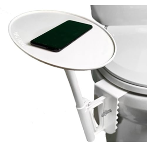 Toilet Table | Versatile Bathroom Side Table for Toiletries & Gadgets | Easy to Clean, Lightweight, Durable Ages & Mobility Needs | Convenient & Adaptable Design