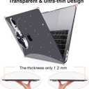 Compatible with MacBook Pro 13 inch Case 2022 2021-2016 A2338 M2/M1 Chip A2251 A2289 A2159 A1989 A1706, Pattern Plastic Hard Shell Keyboard Cover Screen Film Webcam Cover, Astronaut Earth