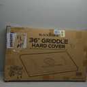 BLACKSTONE 5004 36 Griddle Hard Cover, Powder Coated Steel, Black