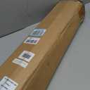 LazBlinds No Drill Cordless Roman Shades for Windows, 34" W x 48" H, White