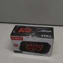 Timex T231G AM/FM Dual Alarm Clock Radio with 1.2-Inch Display and Line-in Jack (Gunmetal)
