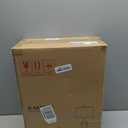 JOLLYVOGUE Calming Dog Bed Medium Size Dog, Anti-Anxiety Donut Medium Dog Bed, 31 inches Fluffy Faux Fur Cushion Bed for Dogs and Cats, Fits up to 45 lbs Pets (Smoke Grey) (31.0"L x 31.0"W x 8.0"Th)