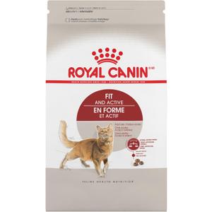 Royal Canin Adult Fit & Active Dry Adult Cat Food, 3 lb bag (3 Pound (Pack of 1)) BB 8/16/26 Royal Canin Adult Fit & Active Dry Adult Cat Food, 3 lb bag (3 Pound (Pack of 1)) BB 8/16/26