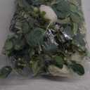 TELDRASSIL 4Pcs(26 FT) Artificial Rose Vine Fake Flower Garland Fake Silk Rose Hanging Vine for Wedding Party Background Arch Garden Background Decoration (White)