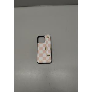 Petitian for iPhone 14 Pro Max Wallet Case - Women Girls Cute Girly Aesthetic Unique Design Leather Credit Card Holder Phone Cover Stand Wristband for iPhone 14 Pro Max, Khaki Checkered