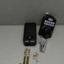 TEEHO TE002 Fingerprint Door Lock - Keyless Entry Electronic Keypad Deadbolt with 2 Backup Keys - Auto Lock - Easy Installation - Smart Locks for Front Door - Oil-Rubbed Bronze