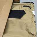 Amazon Basics Portable Folding Soft Dog Crate, Double Door, Collapsible Travel Kennel, Easy to Assemble, Medium, 29.92" x 21.3" x 21.3", Tan