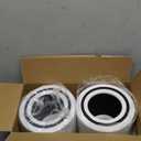 Core 300 Replacement Filter Compatible With LEVOIT Core 300 Core 300s Core 300-P Air Purifier, 3-in-1 Great High-Efficiency Materials With Activated Carbon Filter, 2 Pack,By Improvedhand (White)