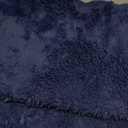 Shag Area Rugs for Living Room, Soft Fuzzy Plush Rugs, Upgrade Anti-Skid Modern Furry Rugs Fluffy Carpets for Kids Room Nursery Home Decor Dark Blue, 8X10 Feet