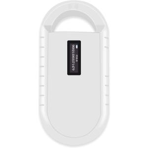 Smoostart Microchip Scanner, 1000 Records Increased Huge Data Storage Upload to PC, Scanning Distance and Speed Increase, Only Compatible with FDX-B/EMID (15/10) Digits Microchips (Pt160 White)