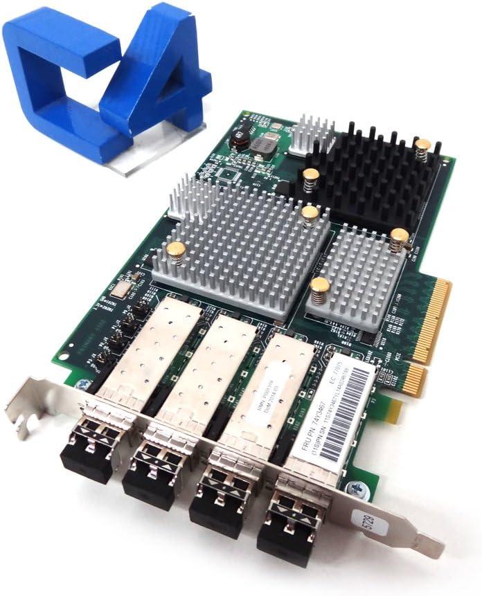 IBM 74Y3467 8Gb PCIe 2 Fibre Channel Adapter 4 Port (x8)